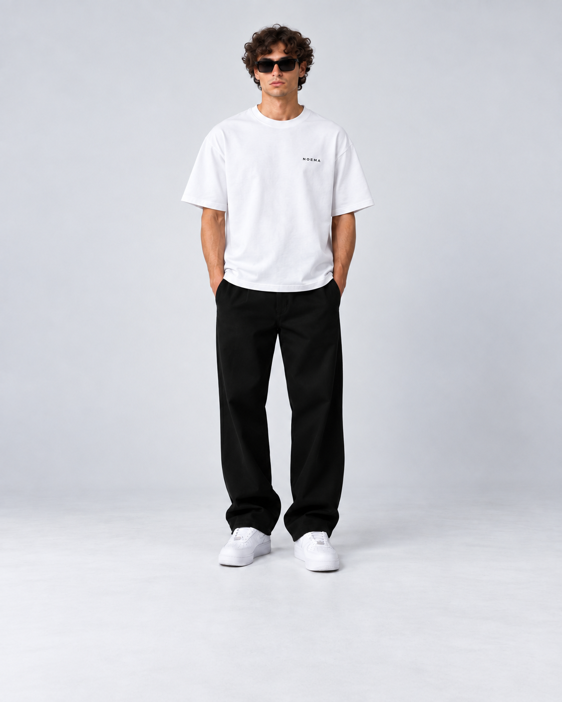 NOEMA Essential / Basic Tee White – Model