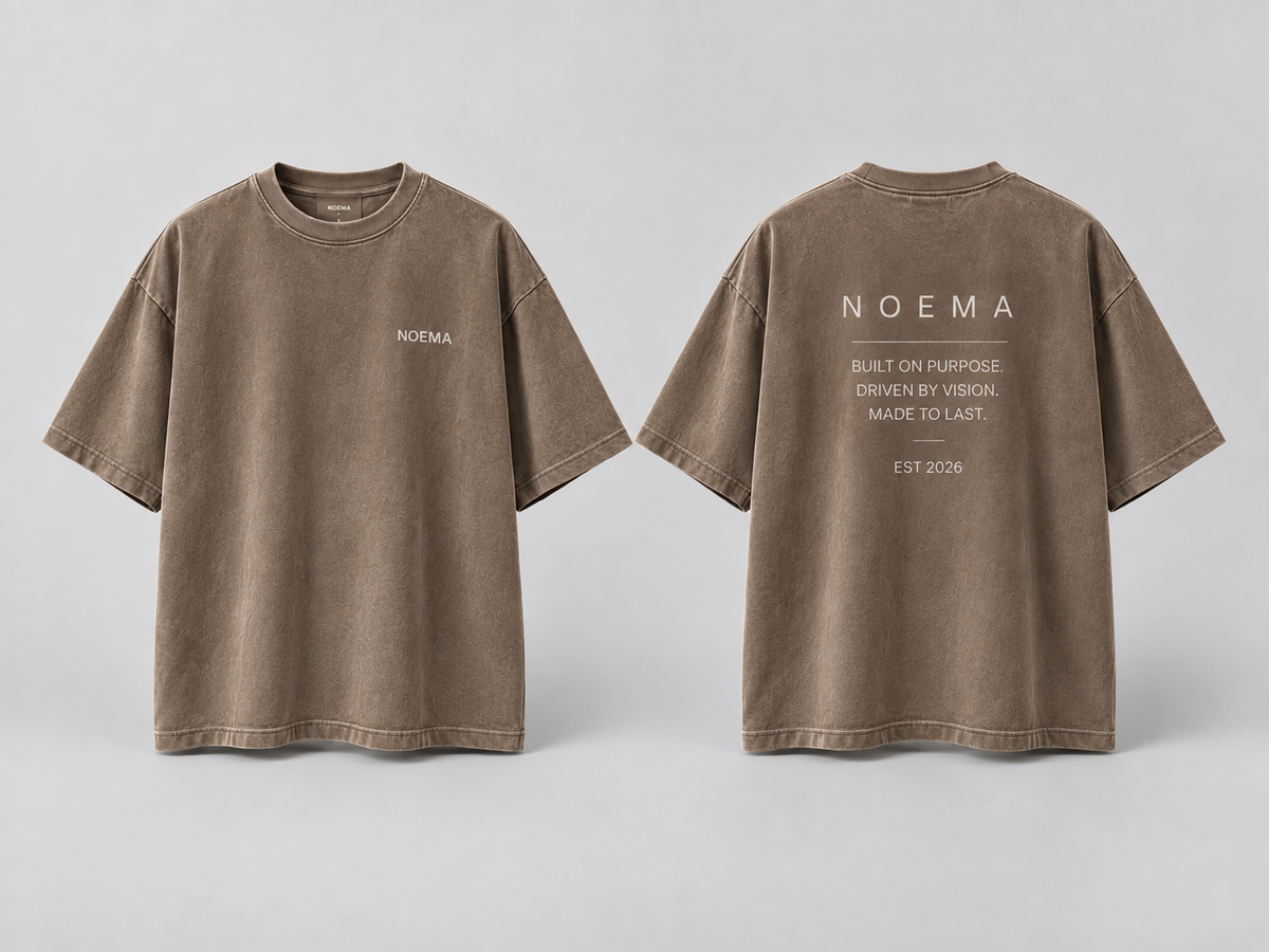 06 / BUILT ON PURPOSE – Taupe – Vorder- und Rückseite