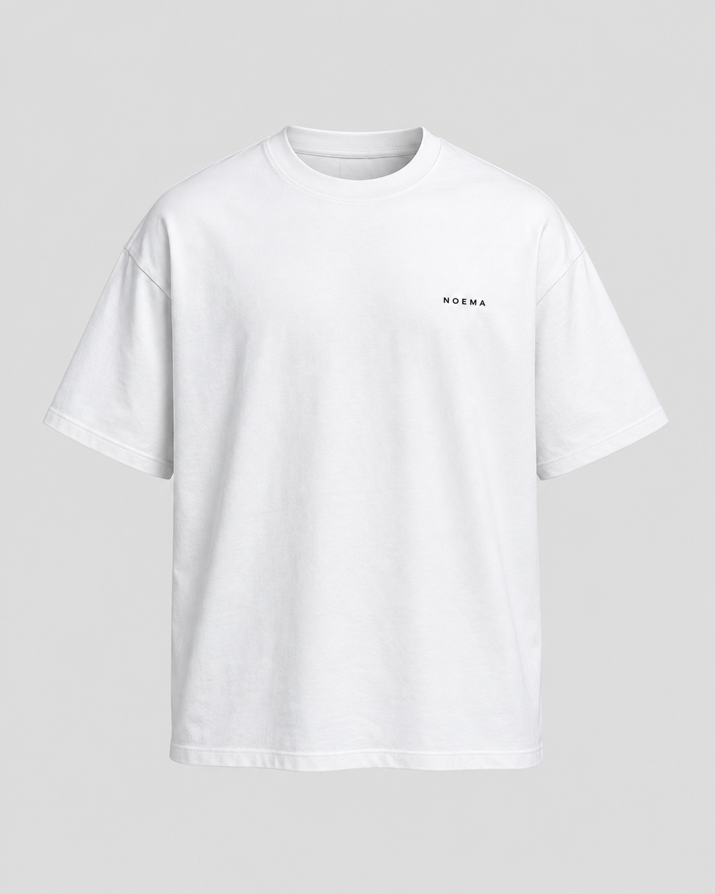 NOEMA Essential Basic Tee White – Vorderseite